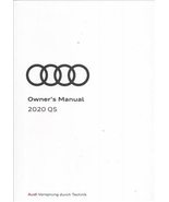 2020 Audi Q5 Owner&#39;s Manual Original [Paperback] Audi and Audi OEM - $61.74