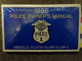 1996 Harley Davidson Police Models Owners Owner Operators Manual FACTORY... - $69.99