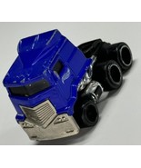Vintage Hot Wheels Semi Truck Big Rig Blue Plastic Toy - $221.61 MXN