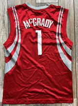 Tracy McGrady #1 Houston Rockets Basketball Jersey adidas Red - Size Medium - £30.95 GBP