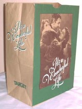“It’s a Wonderful Life” Movie, Target Stores Xmas Shopping Bag 1993 - £23.98 GBP