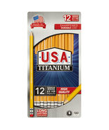 USA Titanium Premium Wood #2 Pencils, Sharpened, Long Lasting Erasers (1... - £9.27 GBP