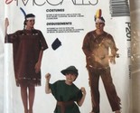 Vintage McCall&#39;s Easy 4525 Costume Pattern Peter Pan Native American Cle... - £10.98 GBP