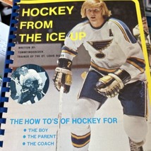 Hockey From Ice Up Woodcock St Louis Blues Hockey Gary Unger Cover Spira... - £34.43 GBP