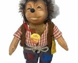 Vintage Steiff Mecki Hedgehog Plush Rubber Faced Doll 7 inch Complete wi... - $89.05