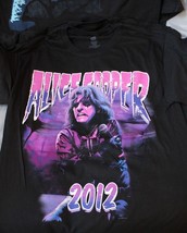 Alice Cooper - 2012 Vip Camiseta ~ Nunca Worn ~ Mediano - $15.73