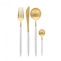 Cutipol Goa White Gold 12 Piece Cutlery Set - £224.18 GBP