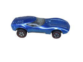 VTG 1969 Hot Wheels Redline Torero Blue Spectraflame USA Mattel Diecast Car - $34.60