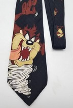 Looney Tunes Mania Taz Tasmanian Devil All Over Print Silk Mens NeckTie ... - £17.17 GBP