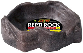 Zoo Med Repti Rock Reptile Water Dish Large - 3 count Zoo Med Repti Rock... - £65.99 GBP