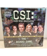 CSI: CRIME SCENE INVESTIGATION ~ THE BOARD GAME ~ 8 CRIME STORIES ~ NEW ... - £7.88 GBP