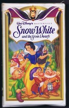 Snow White and the Seven Dwarfs VHS Clamshell Edition DIsney Masterpiecce - £11.72 GBP