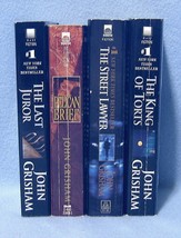 John Grisham Lot 4 PB&#39;s Last Juror, Street Lawyer, King of Torts, Pelican Brief - £7.02 GBP