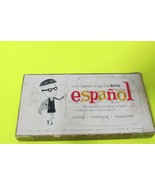 Vintage 1955 Berlitz Espanol Word Playing Card Game Education W/Instruct... - £16.78 GBP