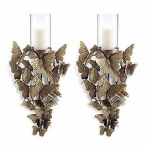 SPI Home 34660 Butterfly Wall Sconce - Pack of 2 - 30 x 15.5 x 8 in. - £369.97 GBP