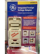 GE Integrated Foreign Voltage Travel Adapter 50W AV93603 - $33.94 CAD