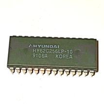HY62C256LP-10 HYUNDAI HY62C256LP SRAM VINTAGE 28 pin DIP - $14.35