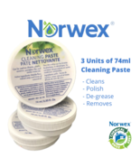 Norwex Cleaning Paste Polish Cleans Stain Rust Dirt Removal 74ml - 2.5 f... - £62.99 GBP