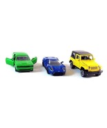 MAJORETTE STREET CARS, SET*3 DIECAST CAR MODELS,JEEP/FORD/DODGE,NEW - $23.41