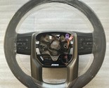 OEM Denali black leather heated steering wheel for some 2019+ Sierra trucks - $189.99