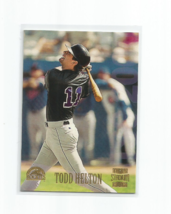 Todd Helton (Colorado Rockies) 1997 Topps Stadium Club Rookie Card #187 - £7.42 GBP