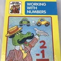 A GOLDEN BOOK STEP AHEAD VIDEO Working With Numbers 1987 VHS Tape Learni... - $12.99