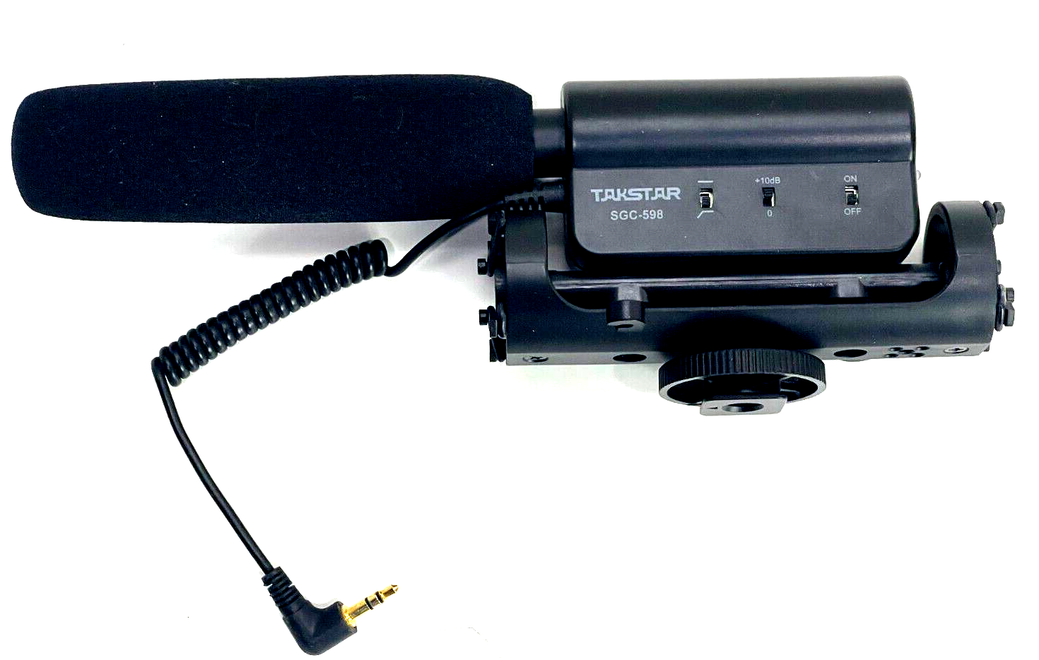 TAKSTAR SGC-598 Interview Microphone DSLR Camera Mounted -  Tested Working - $19.79