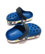 Crocs Shoes Kids C 5 Toddler Disney Mickey Mouse Clogs Comfort Blue - $32.41 CAD
