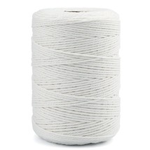 Butchers Twine 656 Feet, 2Mm White Twine String, Food Safe Natural Cotton String - £12.50 GBP