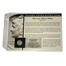 Historic US &quot;Mercury Silver Dime&quot; Coin - £17.94 GBP