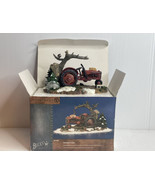 Dept. 56  Snow Village 2000 Buck&#39;s County Yesterday&#39;s Tractor 56.52869 F... - £21.76 GBP