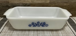 Fire-King Anchor Hocking #441 Cornflower 1-Quart Loaf Pan Baking Dish ~ Vintage! - £7.02 GBP