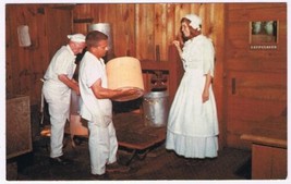 Postcard Cheese From  Press Cheese Factory Upper Canada Village Morrisbb... - $2.89