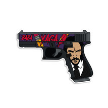 Wick Themed Striker Fire Gun Sticker - $2.97+