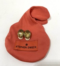 Stephen Dweck one of a kind OOAK Numbered earrings Clip On 925 Sterling Gem - £222.96 GBP