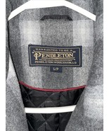 Pendleton Jacket plaid Women S Wool Blend Shirt Button Front Jacket Coat Pockets - $118.79