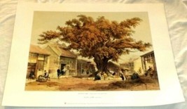 Hong Kong Museum Collection Auguste Borget A Village Square On The Island 1838 - £22.89 GBP