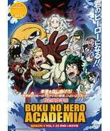 Boku No Hero Academia Season 4 DVD Eps 1 - 25 end + Movie English Dubbed... - £21.75 GBP