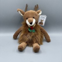 Aurora Holly The Reindeer Plush Stuffed Animal Holiday Christmas Winter 12" Inch - $9.90