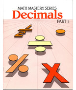 Math Mastery Series Decimals Part. 1 - $16.75 CAD