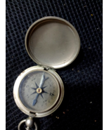 Nautical Old Vintage Antique Classic Style Brass Pocket Compass Of U.S Navy - £85.35 GBP
