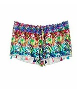 PilyQ LAN-718S Lanai Tassel Swim Cover Shorts ( S ) - $1,680.06 MXN