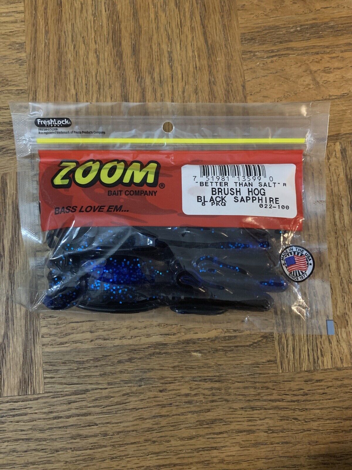 ZOOM Brush Hog Black Sapphire 8 Pack - $6.81