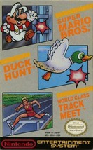 Super Mario Bros.  Duck Hunt  World Class Track Meet - NES Video Game - £11.12 GBP