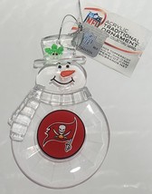 Tampa Bay Buccaneers Snowman Ornament - NFL - $12.60