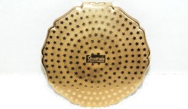 Vintage Stratton Gold Tone Compact Cosmetic MAKEUP/I&#39;M So Pretty Mirror Euc - £39.53 GBP