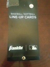 Baseball/Softball Line-up Cards - $18.69