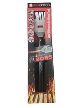 FlipFork BBQ Grill Multi Tool - Spatula Tenderizer Knife Fork Bottle Ope... - $22.00