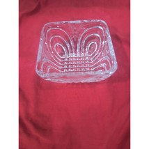 Polish Lead Crystal Square Bowl, Glass Candy Dish, Elegant Crystal Centerpiece - £14.80 GBP