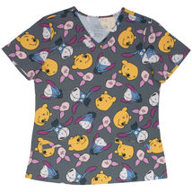 WINNIE THE POOH GRAPHIC SCRUB TOP ASST SIZES BRAND NEW - $15.99